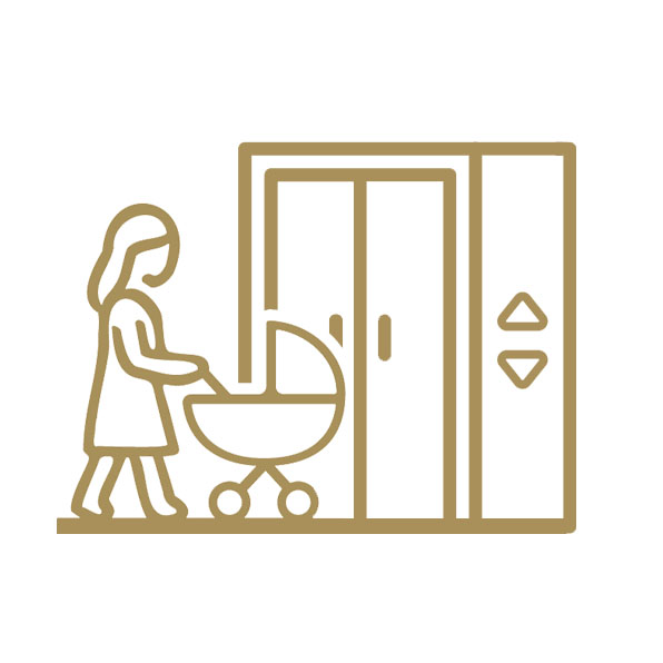 bezprogowe dojścia oraz ciche windy